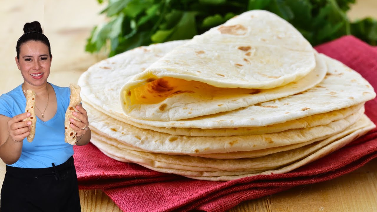 Si le Pones esto a tus Tortillas de Harina seran un EXITO | Solo 3 INGREDIENTES.