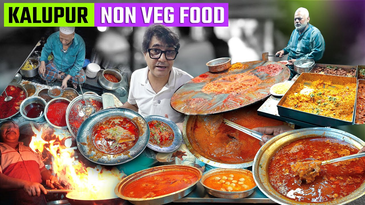 Famous Non Veg Food in Kalupur Ahmedabad | Noorani Bara Handi Kalupur Tower | Bhura Fry Ahmedabad