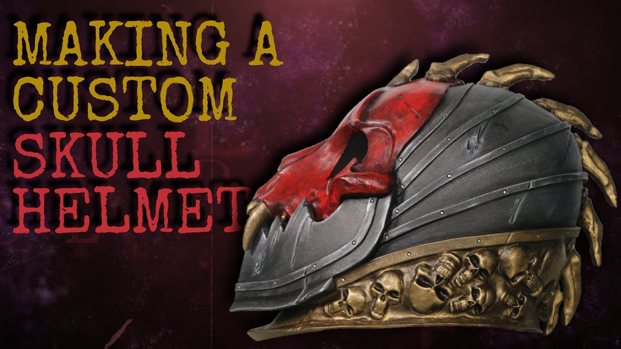 Making a Custom Skull Helmet