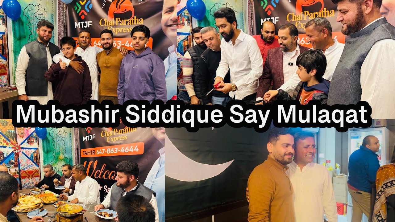 Dinner With Mubashir Siddique | Welcome To Canada @VillageFoodSecrets 