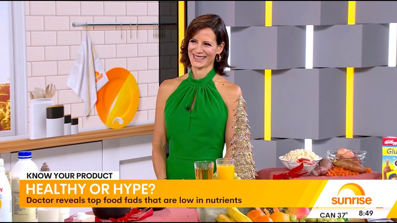 HEALTHY OR HYPE? 🤔 | WEEKEND SUNRISE | SARAH DI LORENZO