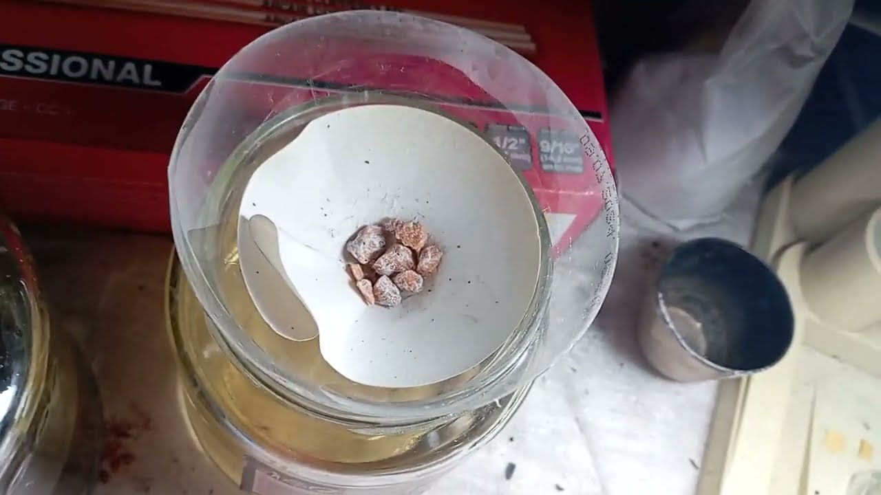Preparation of Vanadium Pentoxide from Vanadium Metal Part 3