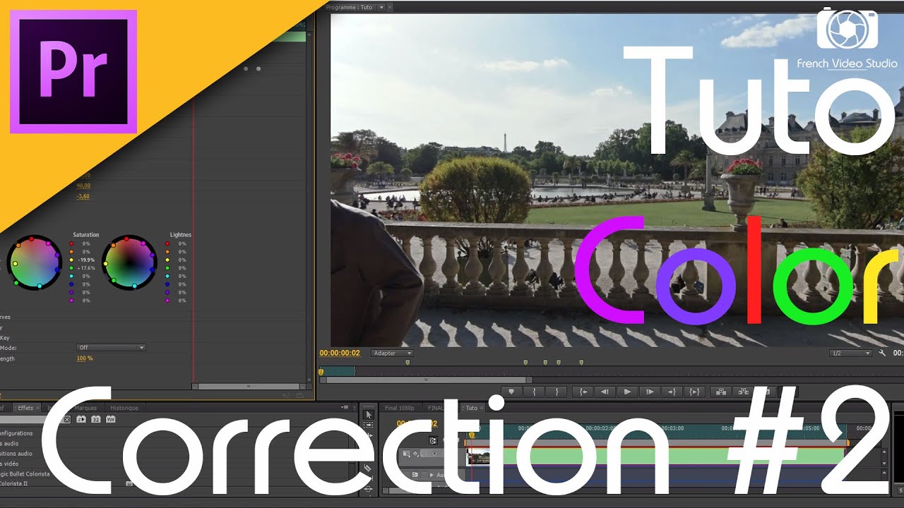 Tuto Color Correction FR #2 - Magic Bullet Suite : Colorista 3