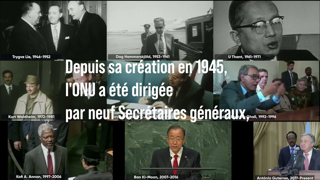 Quel est le rôle du Secrétaire général des Nations Unies ?