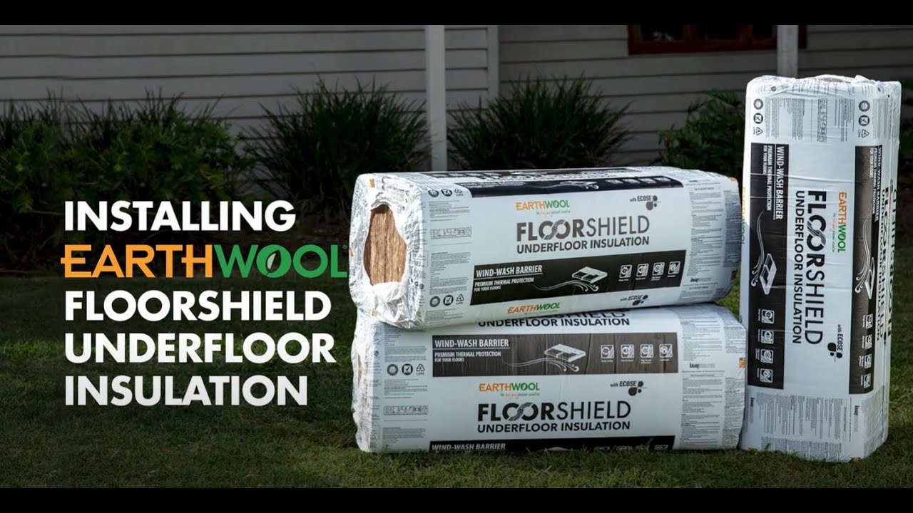 Сделай сам в Австралии: Как установить теплоизоляцию для пола Earthwool® FloorShield