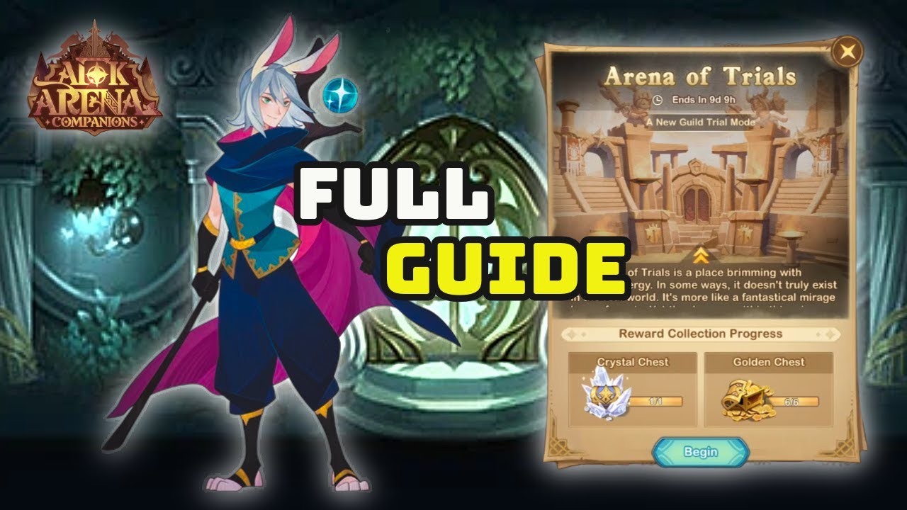 Lorsan - Arena of Trials FULL CLEAR [AFK Arena Companions]