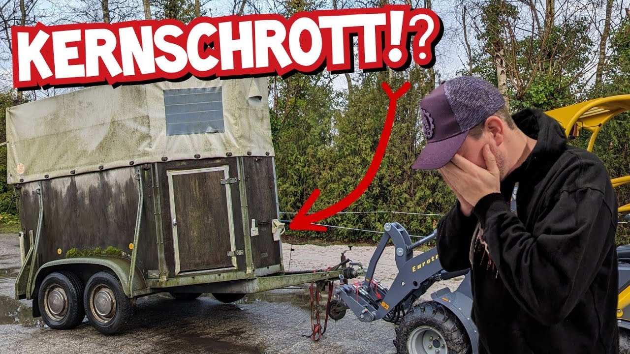 NOCH ZU RETTEN ODER SCHROTT? | Einen geschenktem Gaul... | Pferdeanhänger | Mr. Moto