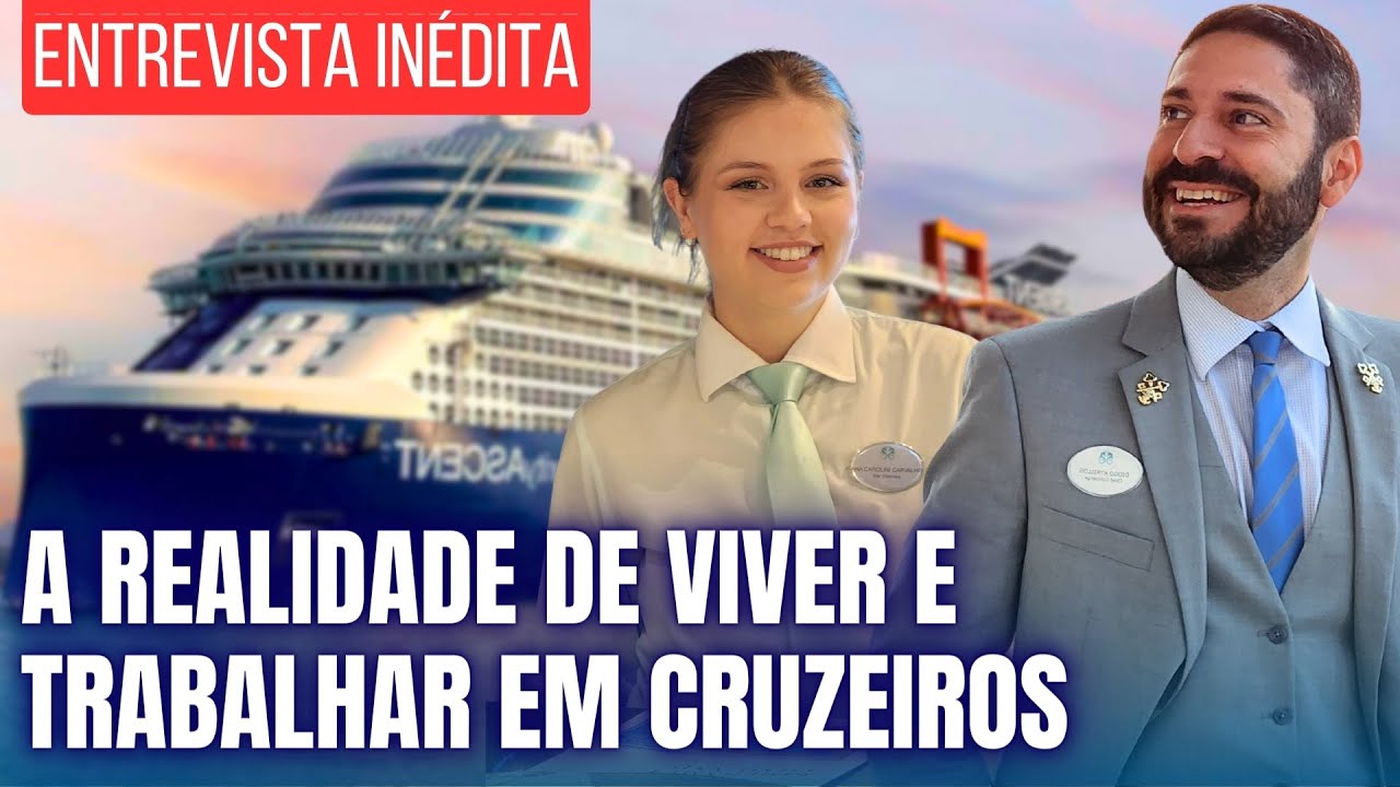 A REALIDADE DE COMO É VIVER E TRABALHAR DE GARÇONETE EM CRUZEIROS DE LUXO PELO MUNDO