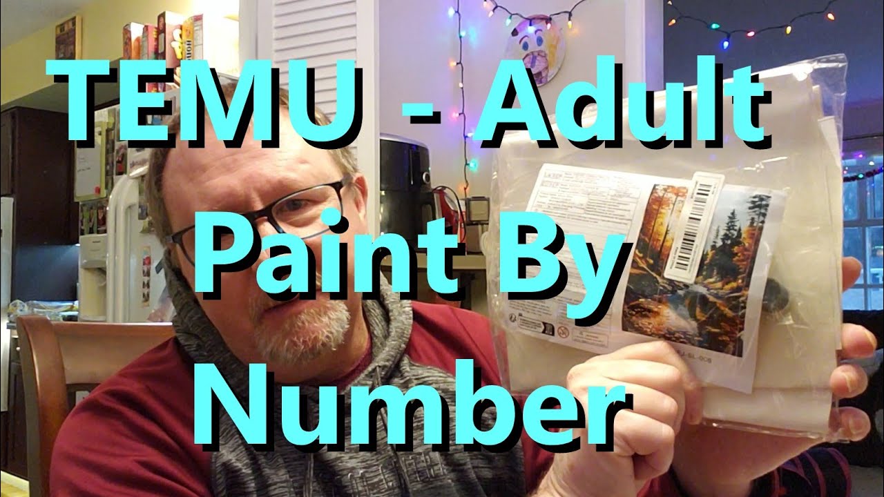 Temu Adult Paint By Number - Are They Any Good?