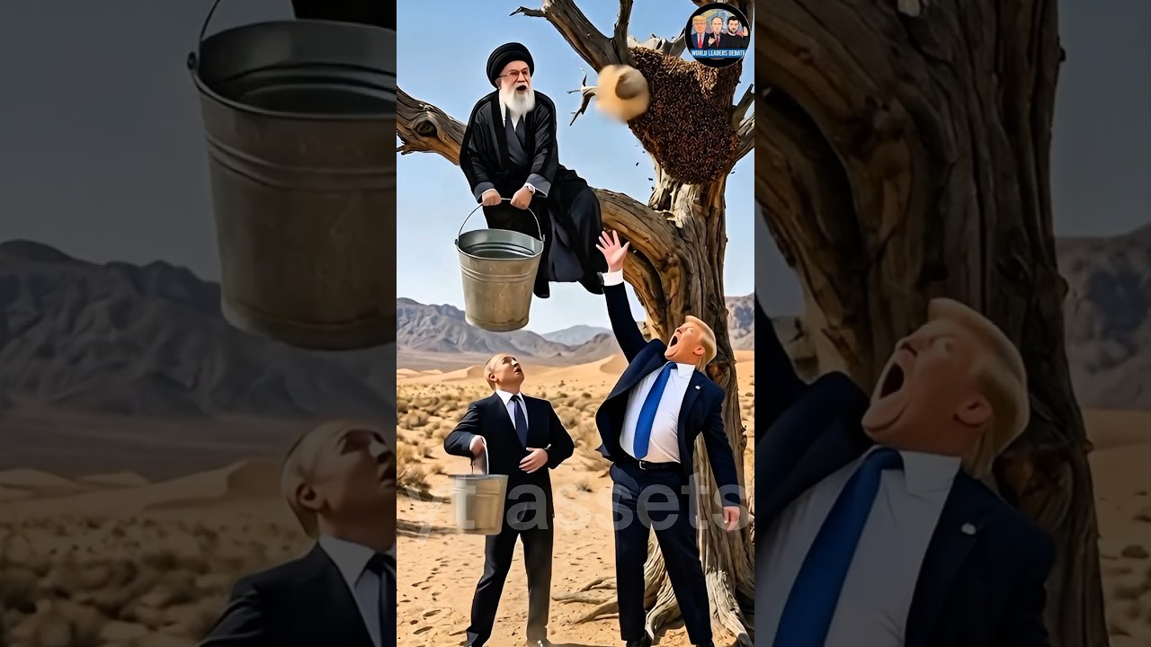 Trump&rsquo;s Hilarious Hangout with Khamenei and Putin | Comedy Parody