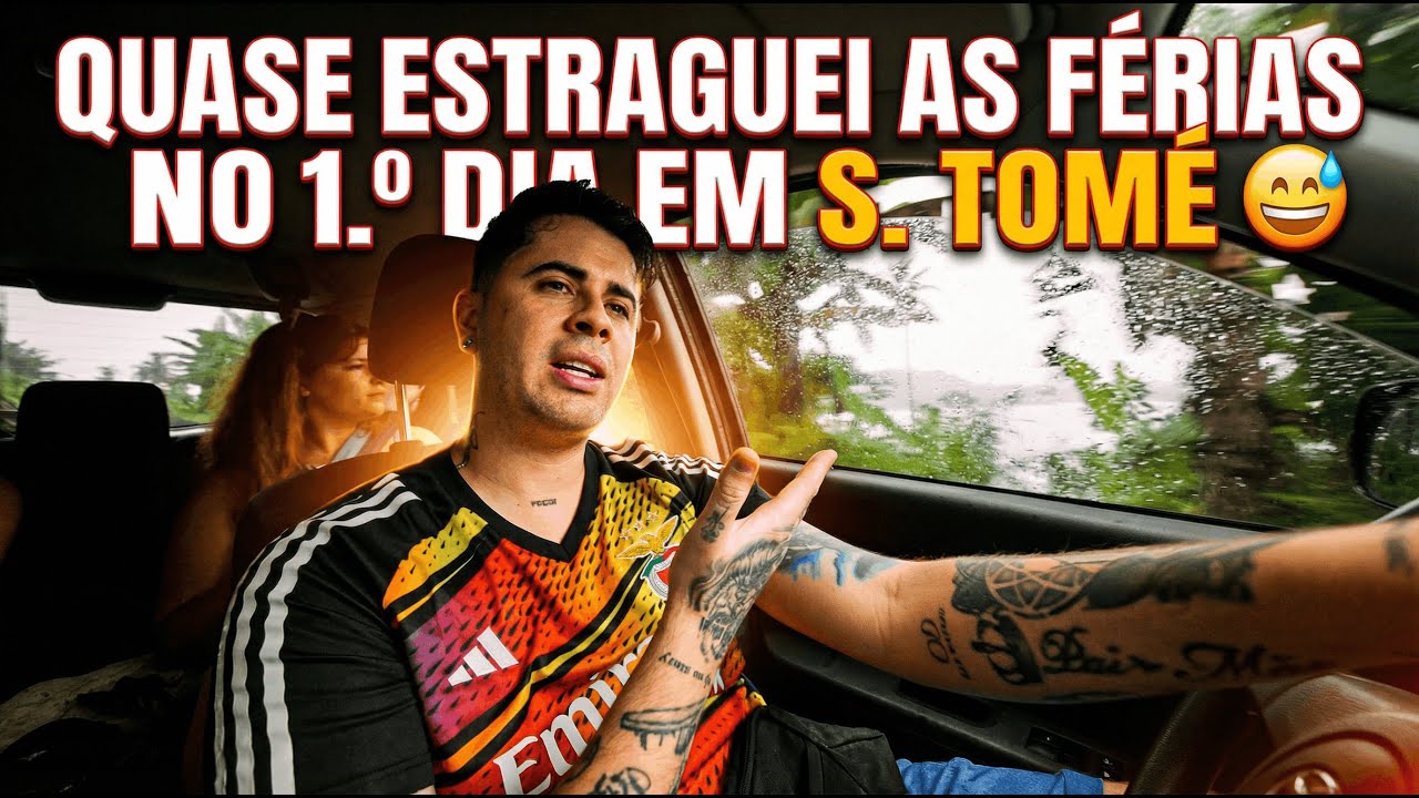 EP1 -  QUASE FIQUEI SEM DEDO DO PÉ EM S. TOMÉ 😅 (ROÇA AGOSTINHO NETO & MANSÃO NA SELVA)