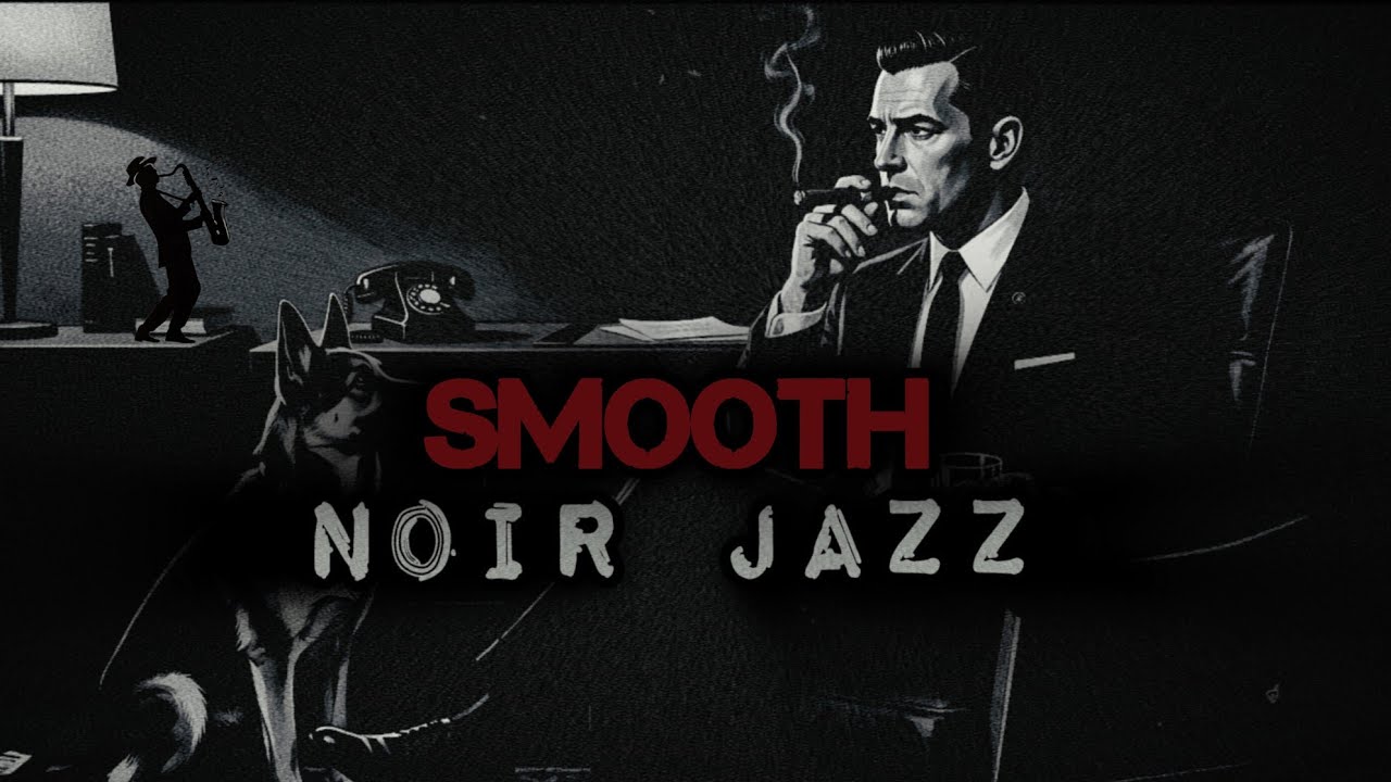 Whiskey & Smoke | Noir Jazz Lounge | 1950s Saxophone & Piano (2 Hours)