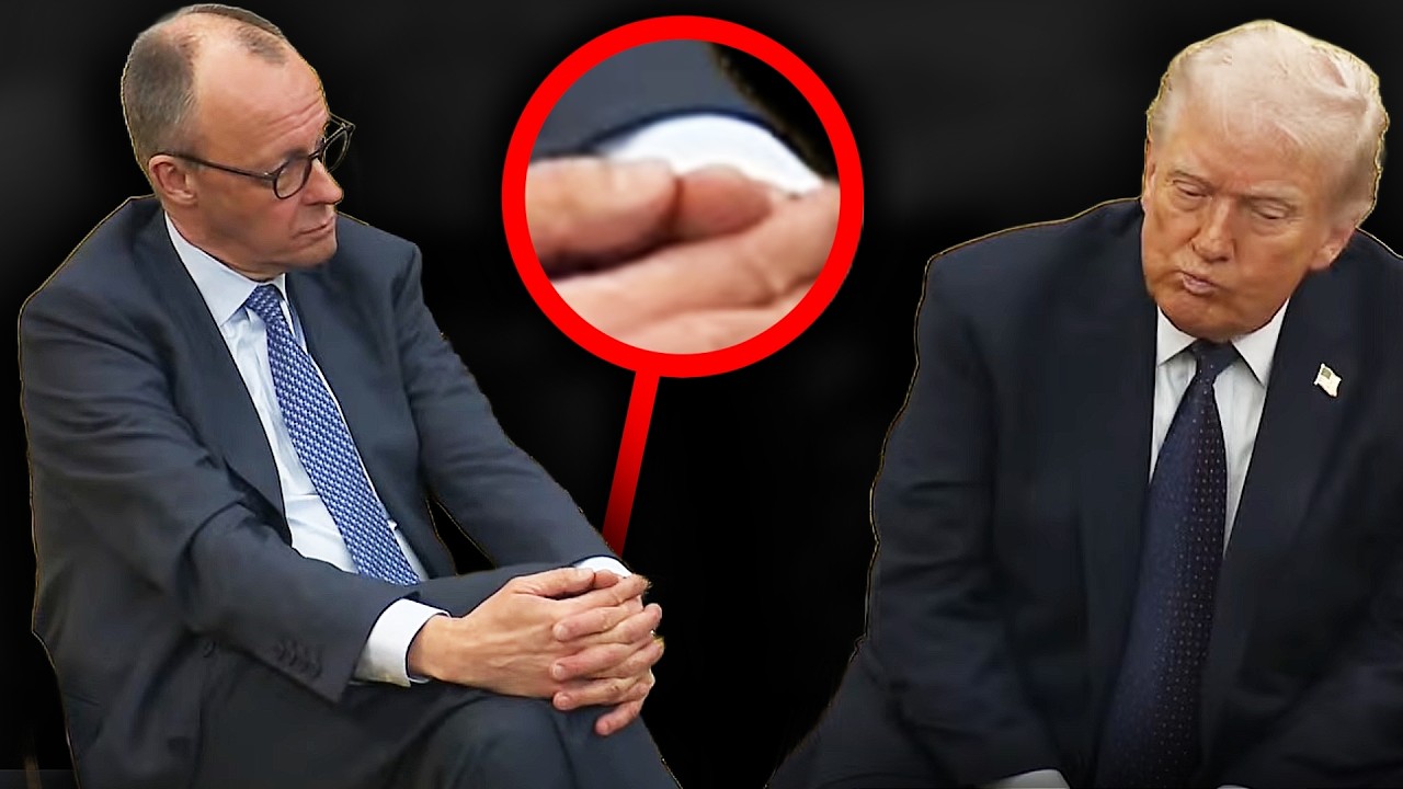 Merz bei Trump: Die Körpersprache der Dominanz