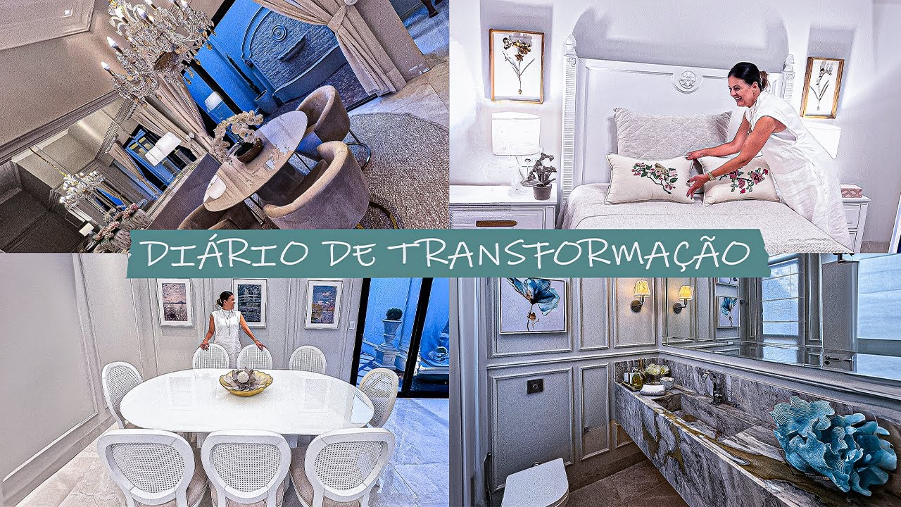 MONTANDO A DECORAÇÃO CLÁSSICA DE UMA CASA EM SÃO JOAQUIM DA BARRA-SP | Tour pela Decoração
