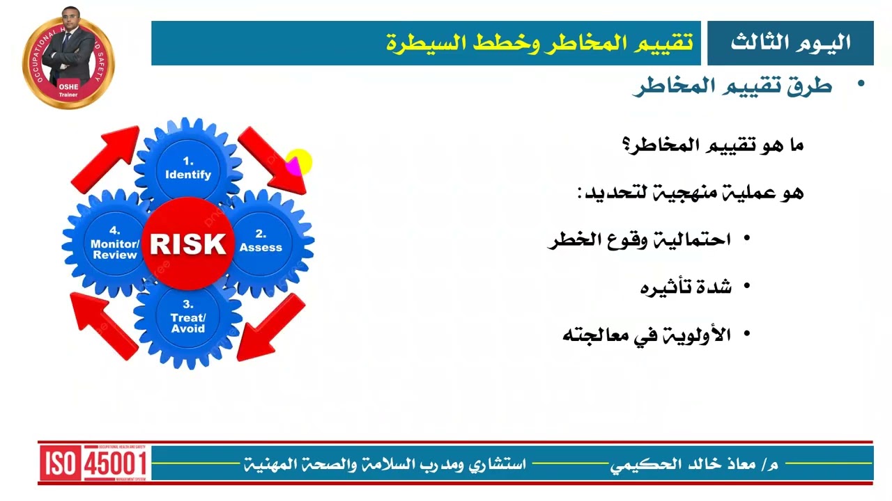 3- الدورة التعريفية ISO45001