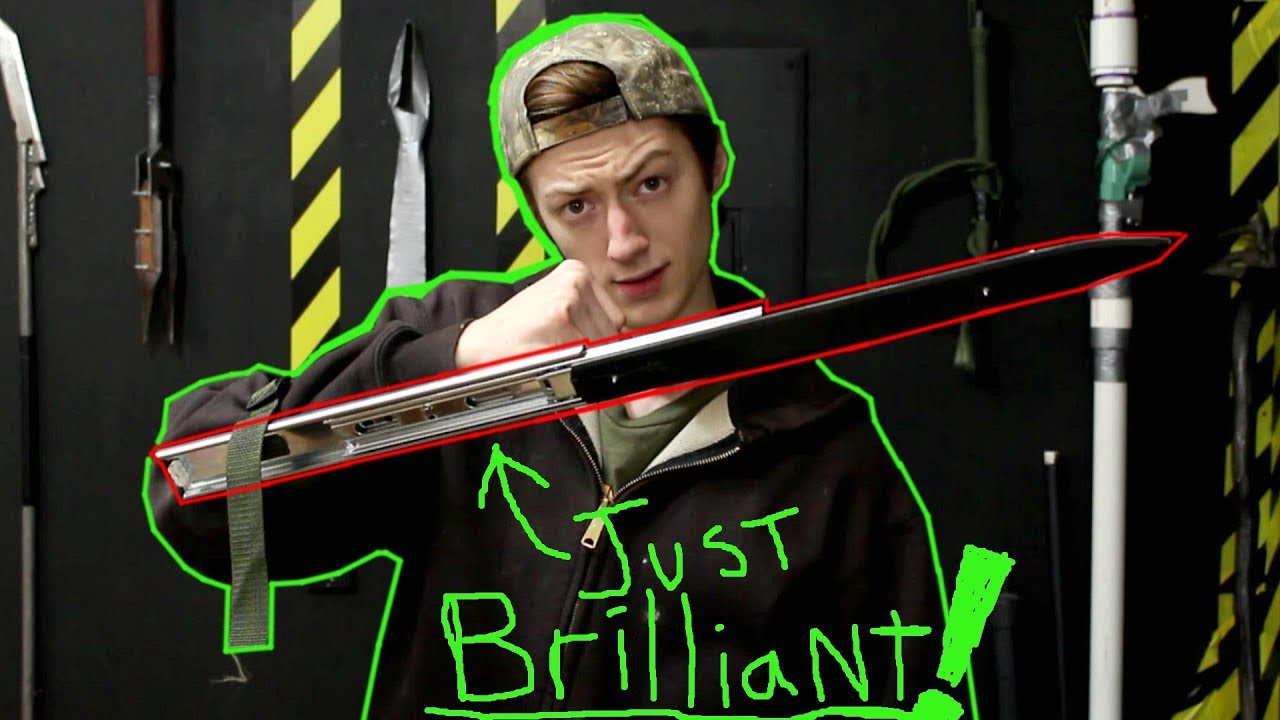 Just Brilliant Episode 1:  Spring-Bladed Tonfa?!!