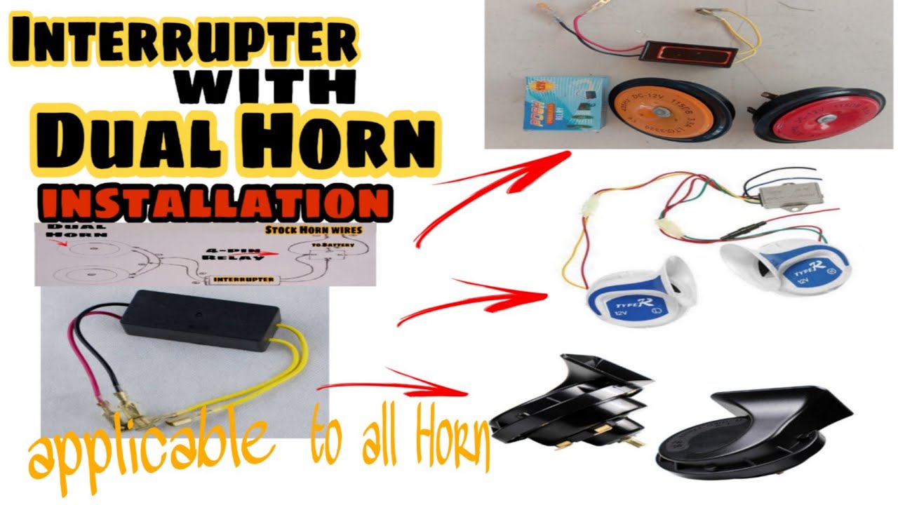 INTERRUPTER RELAY WITH DUAL HORN CONNECTION
