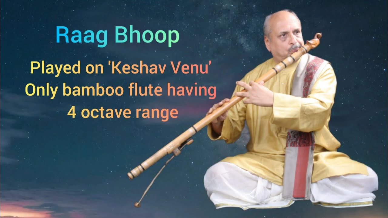 Pt.Dr.Keshav Ginde - Raag Bhoop on Keshav Venu (Flute)