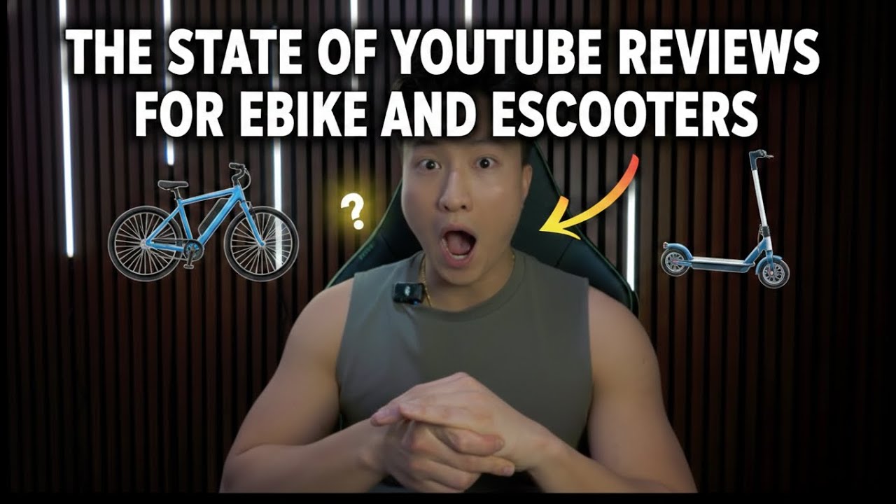 The State of Electric Scooter & E-Bike Reviews on YouTube