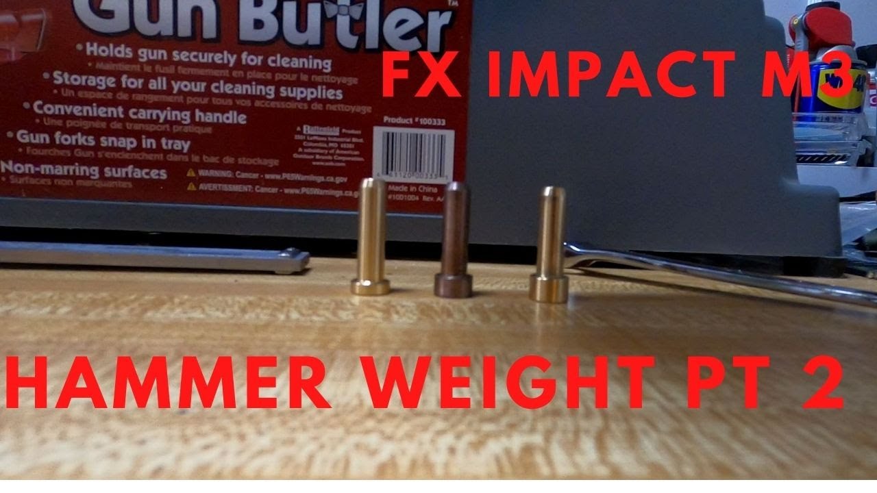 FX Impact M3 Hammer Weight findings part 2  #fx #fximpactm3 #fximpact