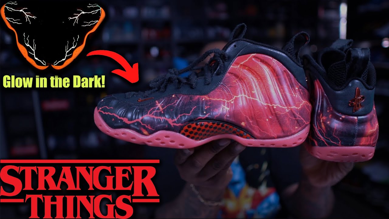 Обзор новых кроссовок Nike Foamposite Upside Down из сериала «Очень странные дела» #strangerthing...