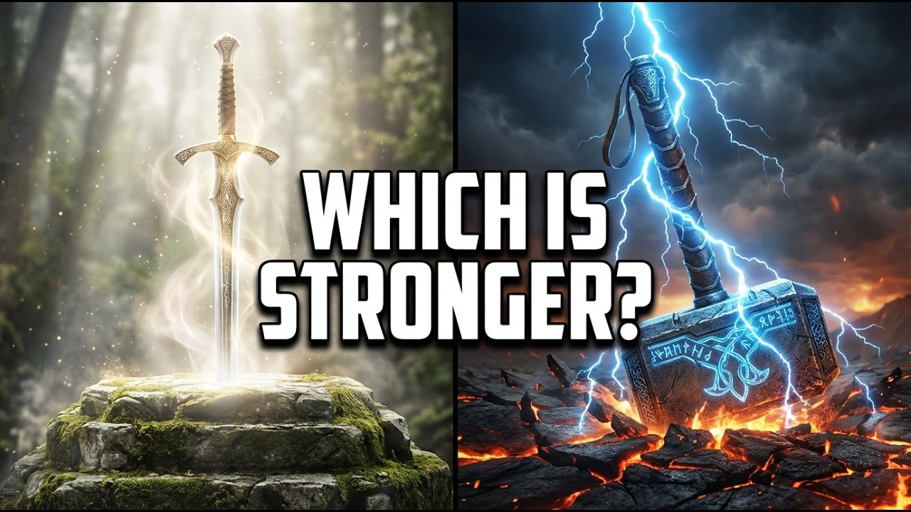 Excalibur vs Mjölnir: Which Mythic Weapon is Truly Unstoppable?