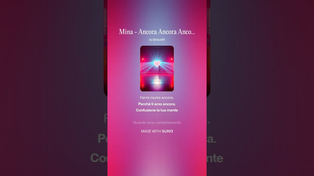 Mina Ancora Ancora Ancora DJ NUMERO AI