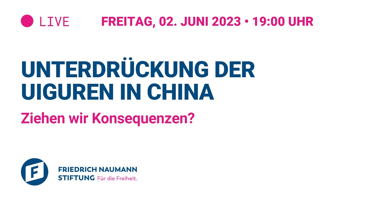 Unterdr&uuml;ckung der Uiguren in China