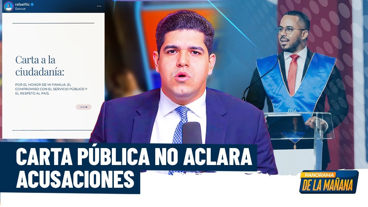 Haysel González cuestiona respuesta de Rafael Félix tras destitución