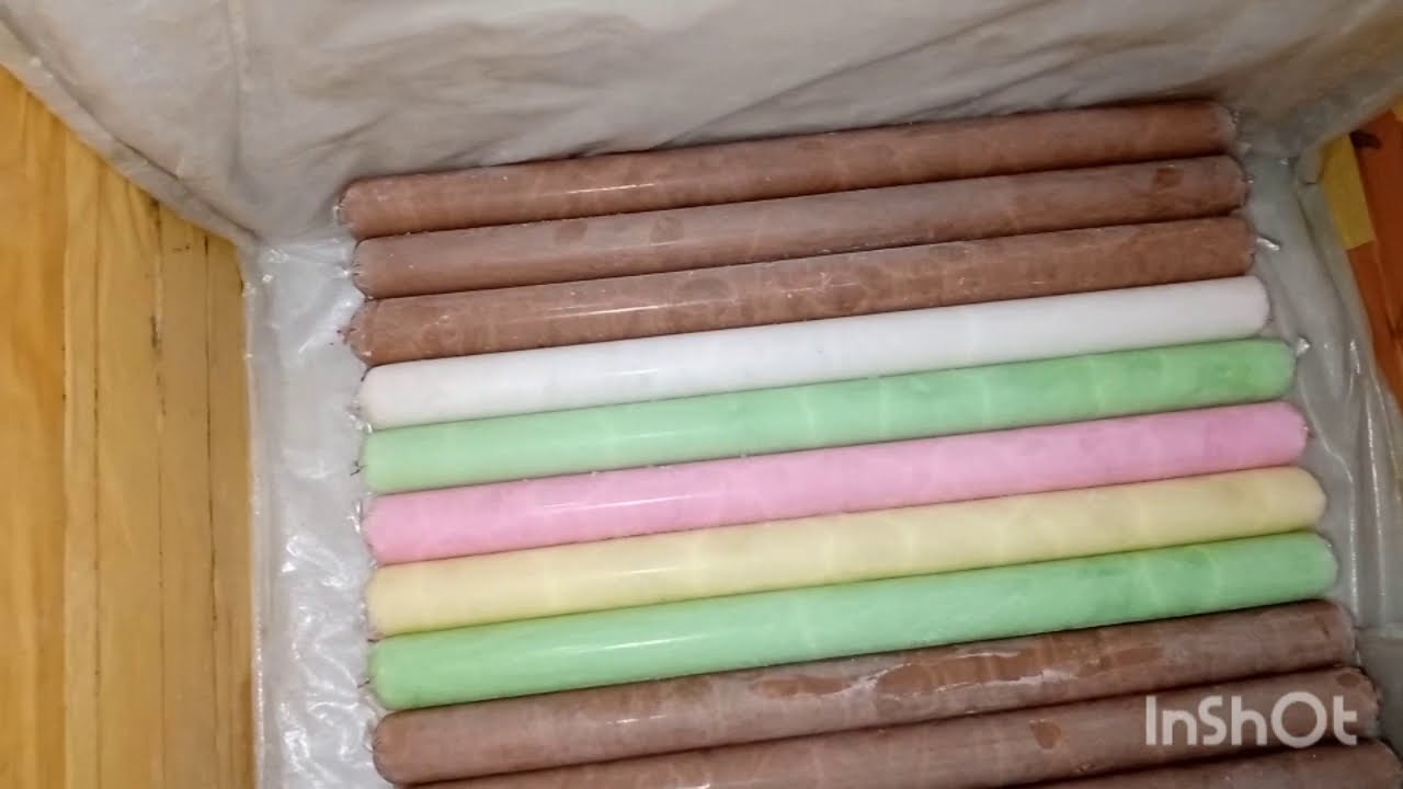 CARA MENGAWETKAN ES POTONG.saat jualan keliling/mangkal.