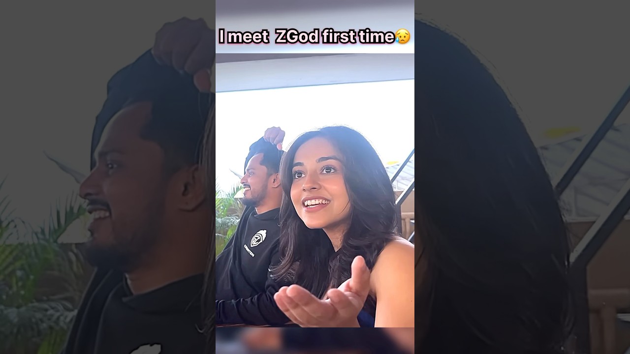 I meet Zgod First time😿 @ZGODGAMING @bachuuuuu #funny #shorts #ytshorts #tranding #funny