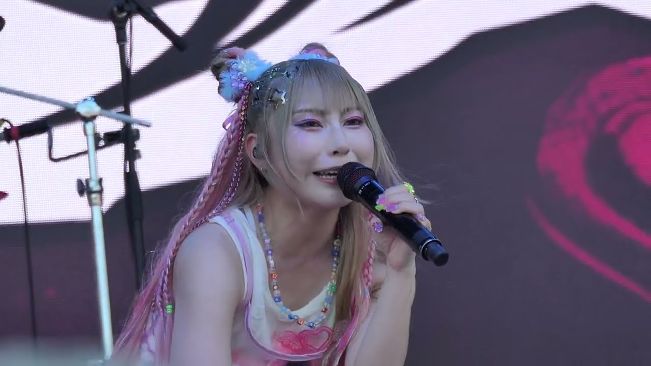 Hanabie Live Lollapalooza Music Festival August 4 2024 Chicago IL Grant Park