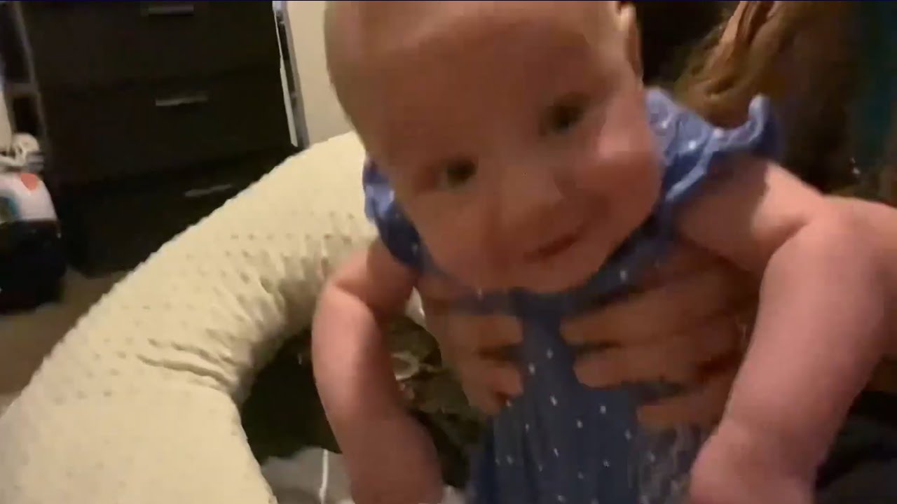 Baby Girl Dancing And Laughing!