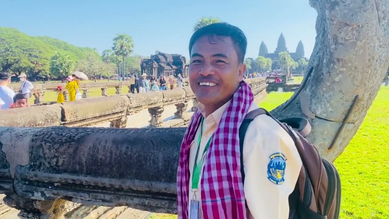 ទស្សនៈកិច្ចសិក្សាទៅកាន់ប្រាសាទអង្គរវត្ត | ប្រាសាទអង្គរវត្ត | Angkor Wat Temple | Episode 03