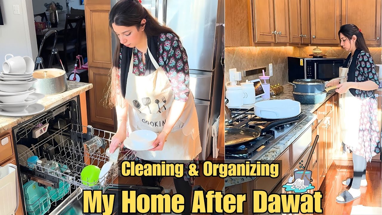 CLEANING & ORGANIZING My Home After DAWAT | Pakistani Mom Life In America 🇺🇸