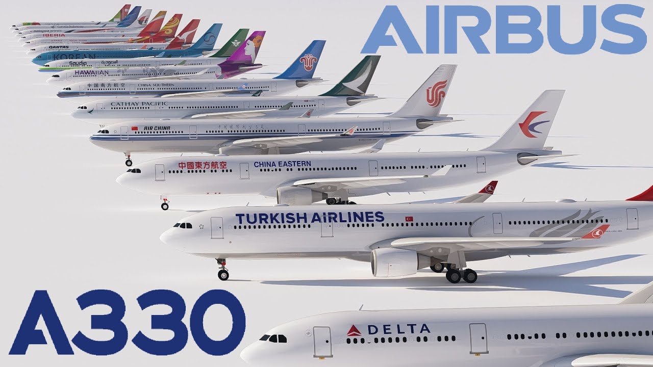 Top 15 Largest Airbus A330 Operators