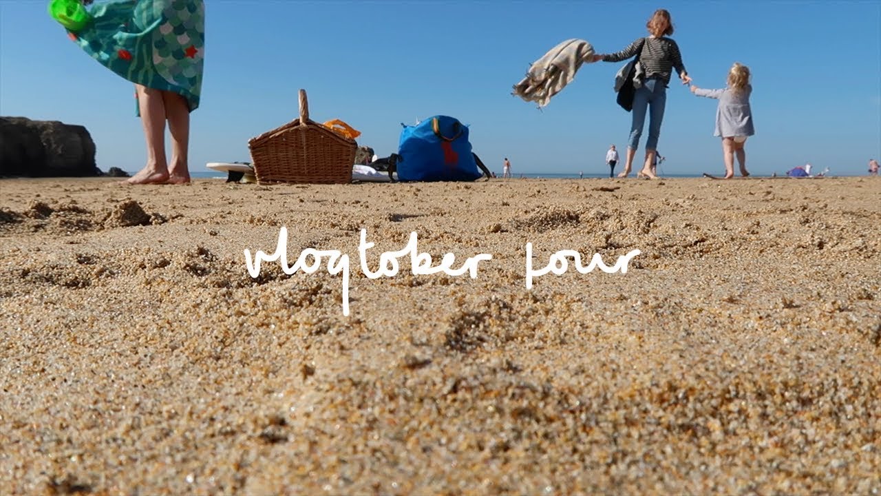 BEACH DAY | VLOGTOBER | CORNWALL PT. 4
