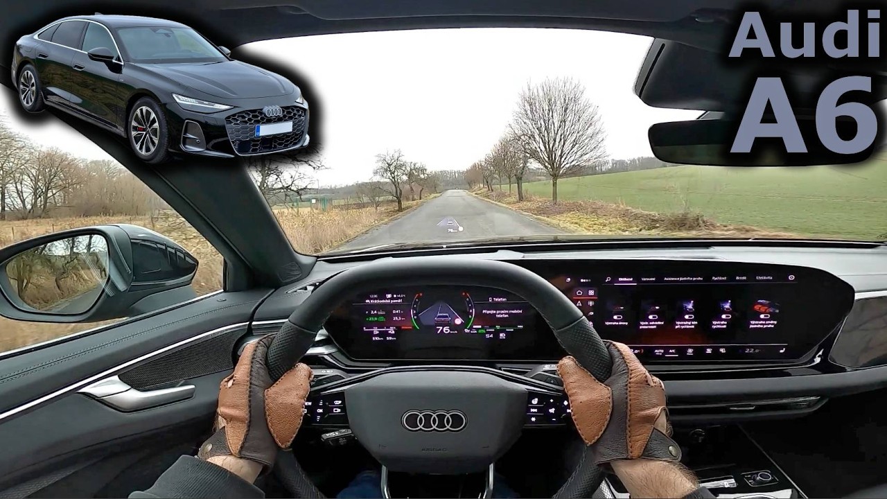 2026 Audi A6 e-hybrid Sedan (299 PS) | POV Drive + Acceleration | quattro | S tronic