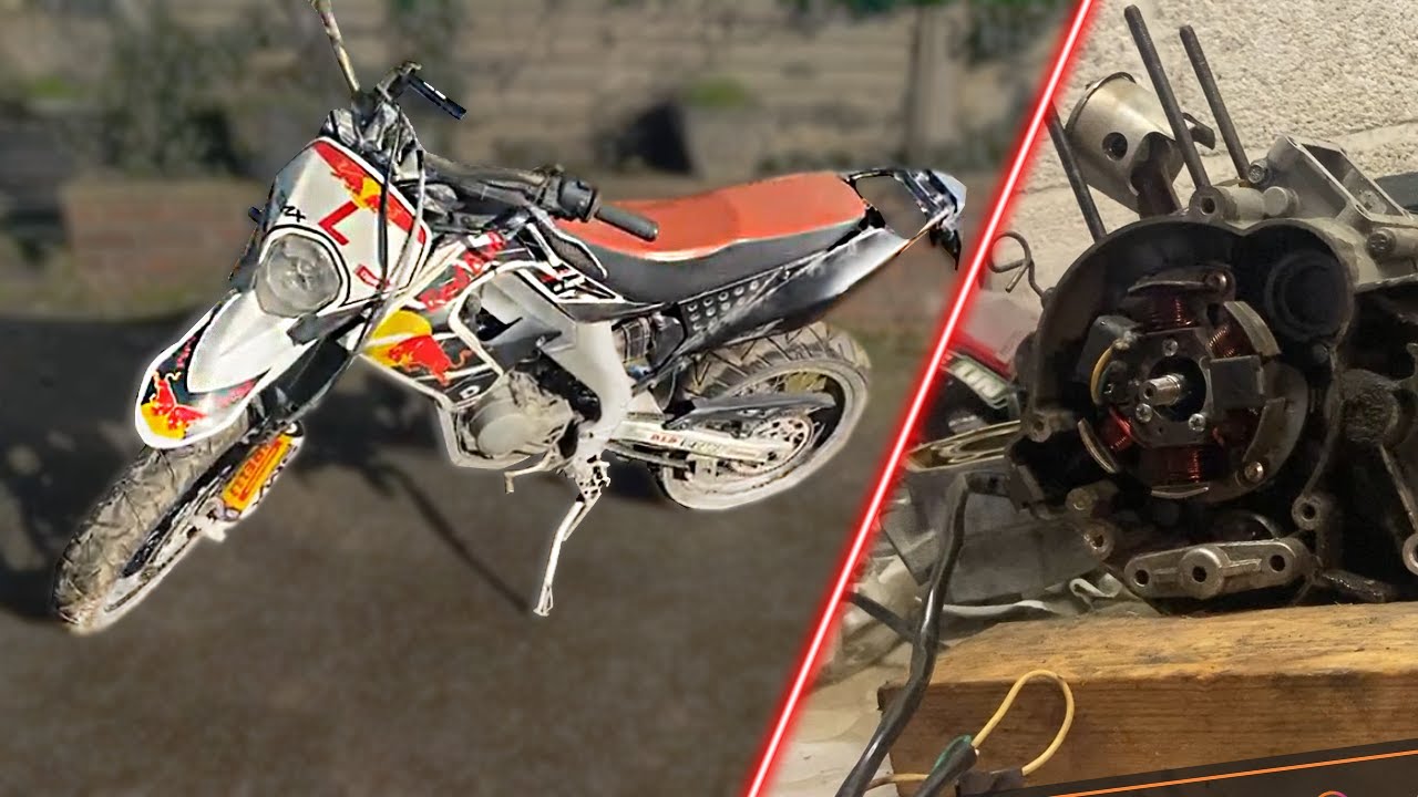 DERBI SENDA DRD PRO BUILD S6 77 BR (Tuning story) (part 1)