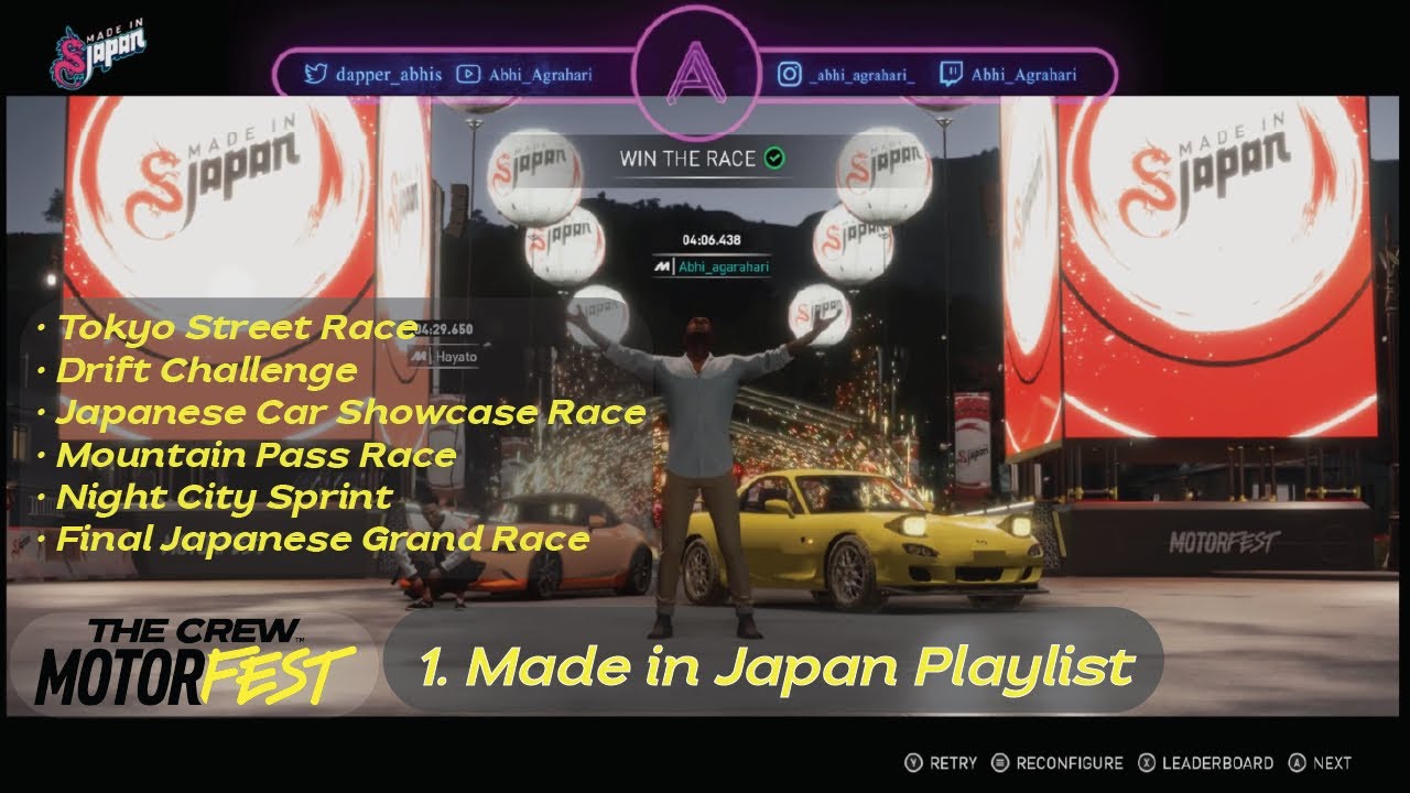 The Crew Motorfest &ndash; Made in Japan 🇯🇵 Full Gameplay | Tokyo Street Racing