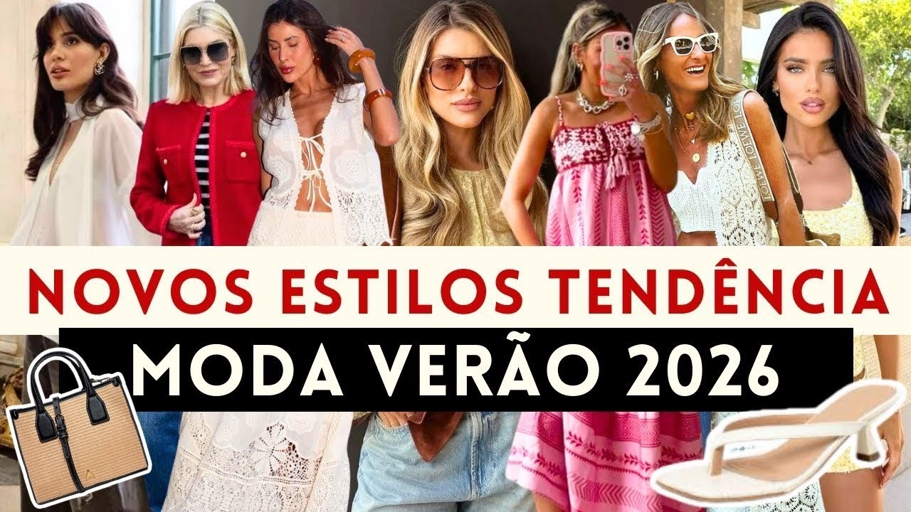🔴NOVOS ESTILOS TENDÊNCIA PARA A MODA VERÃO 2026  | Maga Moda