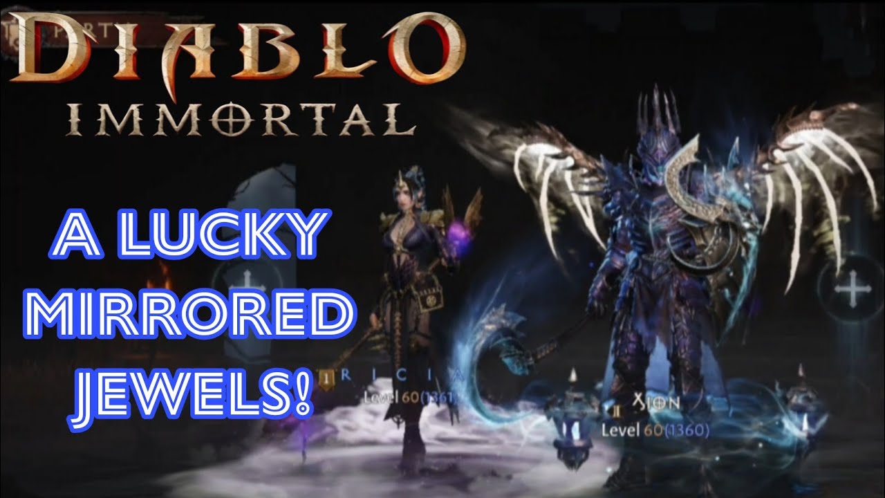 Зеркальные драгоценности с дополнительной удачей! - Diablo Immortal