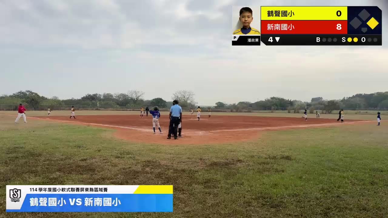 1150209 114學年度國小軟式聯賽 鶴聲vs新南