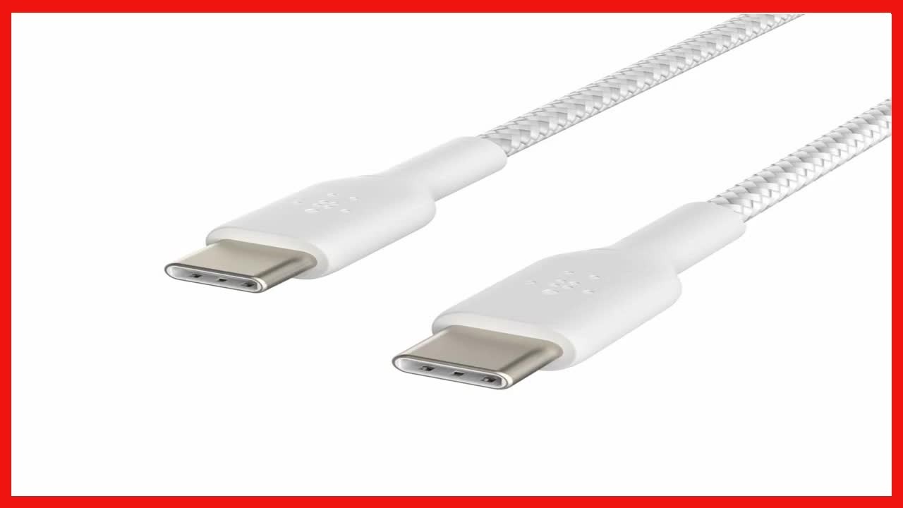 Durable USB-C to USB-C Fast Charge Cable &ndash; Reliable Power and Data Transfer