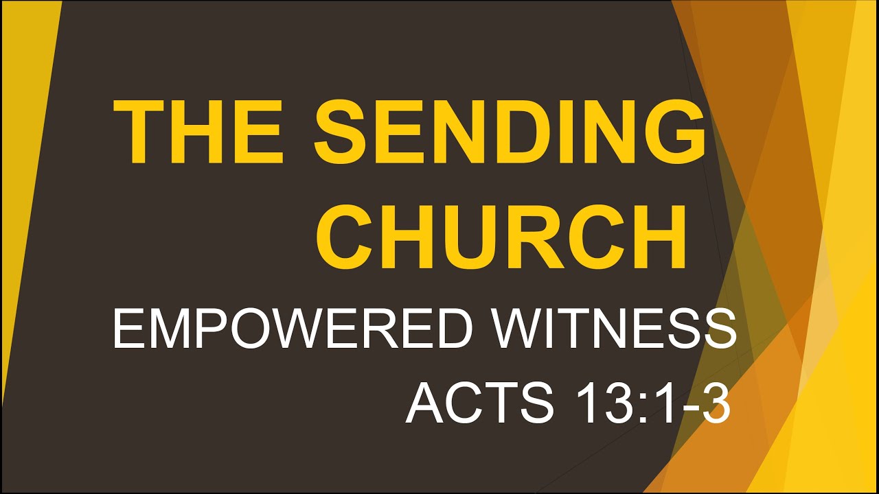The Sending Church | Ven Tabunda