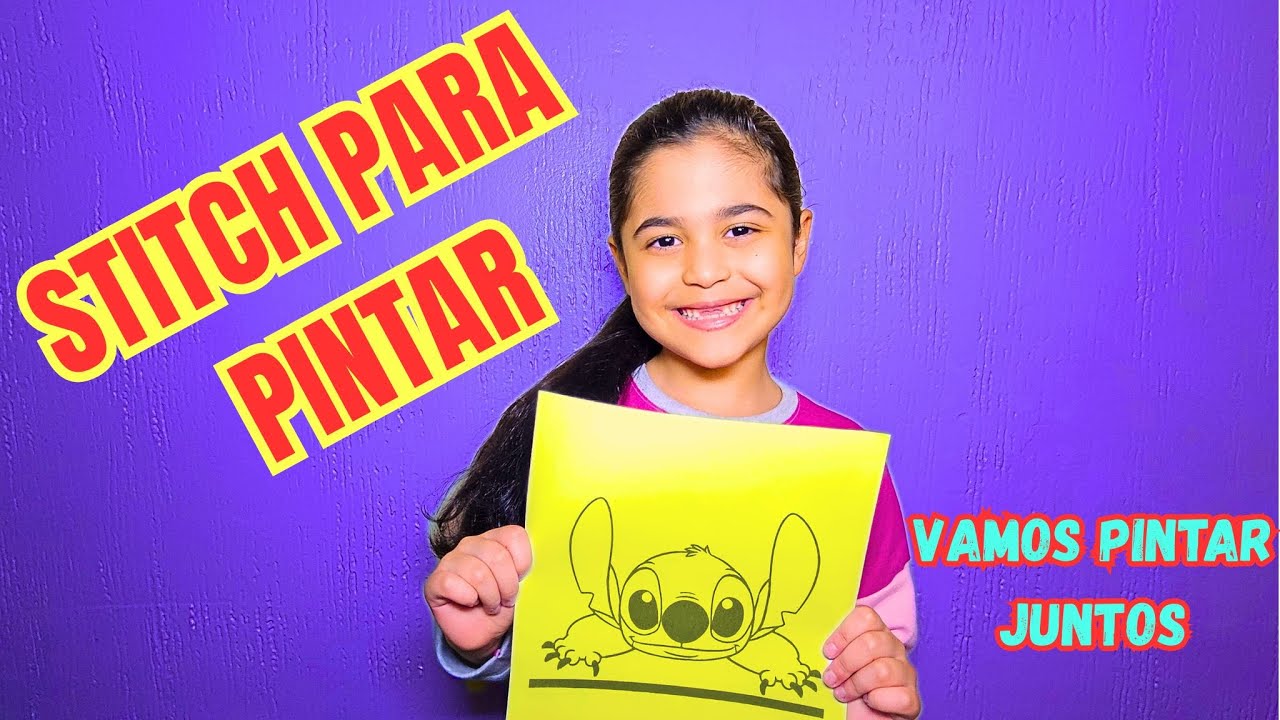 STITCH PARA PINTAR!!
