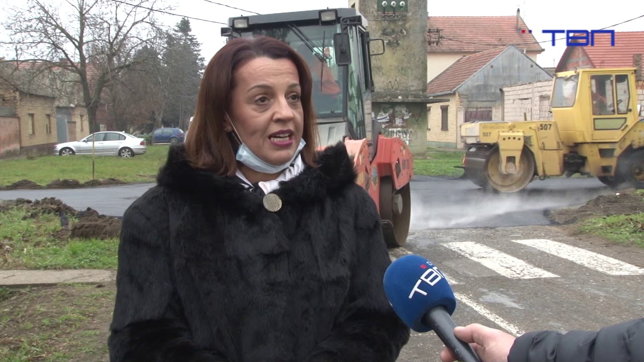 TV Pančevo - Rekonstrukcija Boračke ulice u Vojlovici