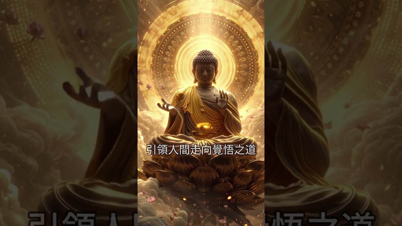 《釋迦牟尼佛：覺悟的聖者》&mdash; 慈悲智慧，普渡眾生 #台灣民間信仰 #人生感悟 #湄洲媽 #白沙屯媽祖 #正能量 #瑈廟錄 #宮廟文化 #情感#台灣廟會#台語dj