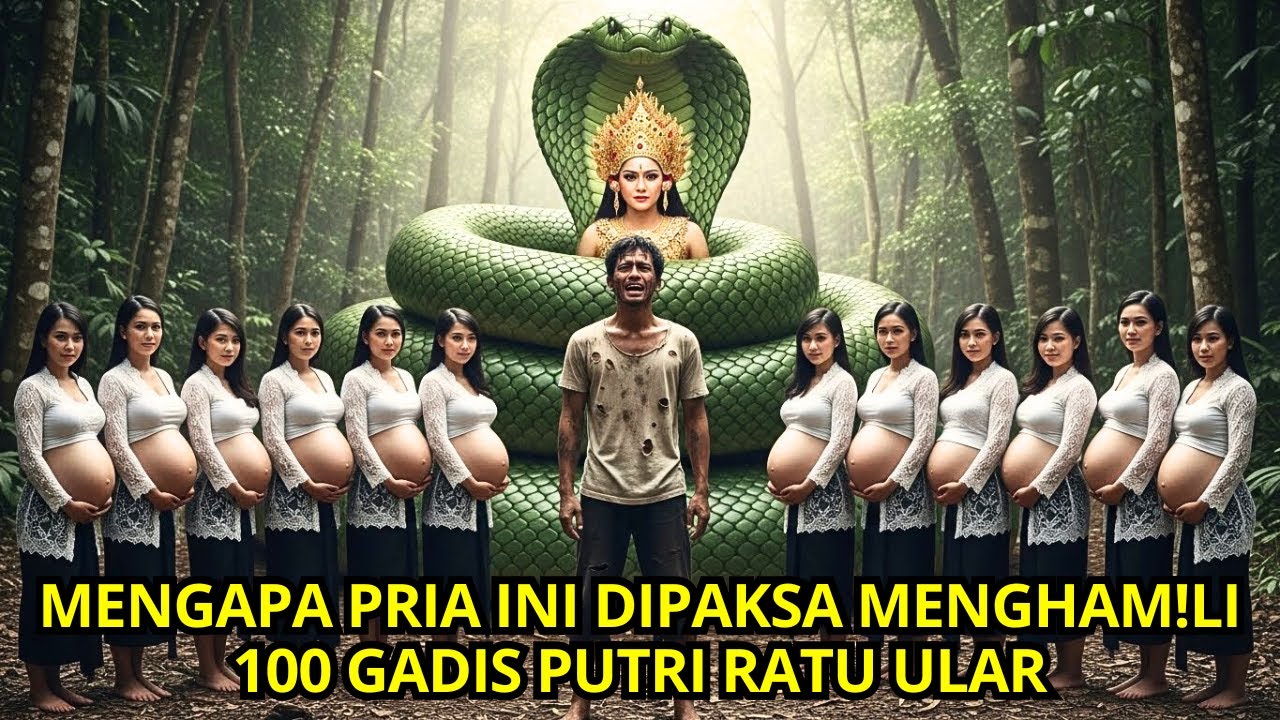 VIRAL!! KISAH PEMUDA MISKIN TERSESAT DI KERAJAAN ULAR, DIPAKSA NIKAHI 100 GADIS SILUMAN ULAR CANTIK