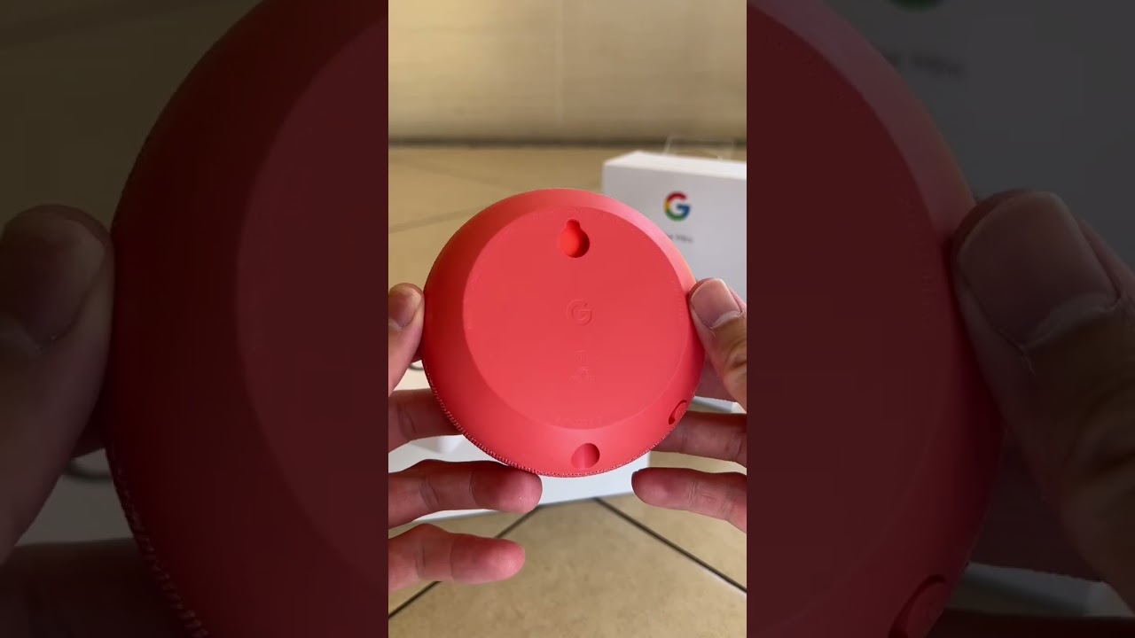 Google Nest Mini Smart Speaker 2 Unboxing 